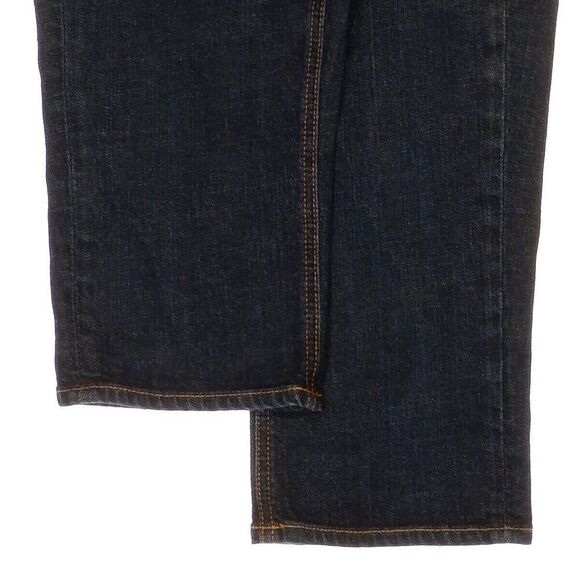 J Crew Matchstick Capri Jeans 26 Womens Dark Wash Blue Denim Stretch 28x16 - Picture 5 of 12